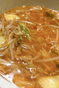 【アレンジ無限】キムチともやしのスープ