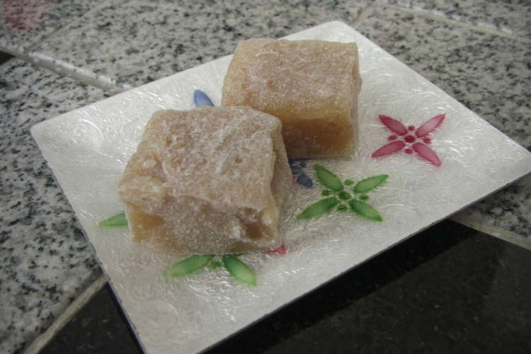 くるみゆべし レシピ 作り方 By Harurun クックパッド 簡単おいしいみんなのレシピが357万品