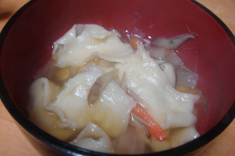 お姑さんの味 すいとん ひっつみ レシピ 作り方 By Haruchiko クックパッド 簡単おいしいみんなのレシピが353万品