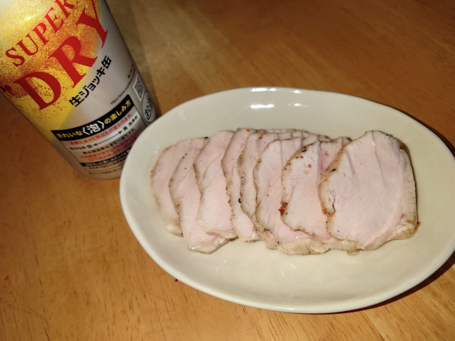 鶏胸肉のサラダチキン(低温調理)の画像