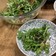 サバ水煮とナッツソースで春菊サラダ