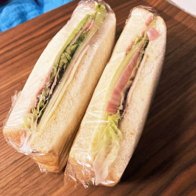 おっさんの弁当　3分サンドイッチの写真