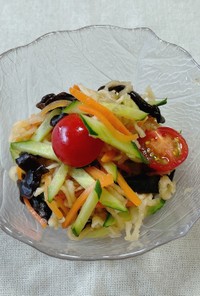 【副菜】切干大根の中華サラダ