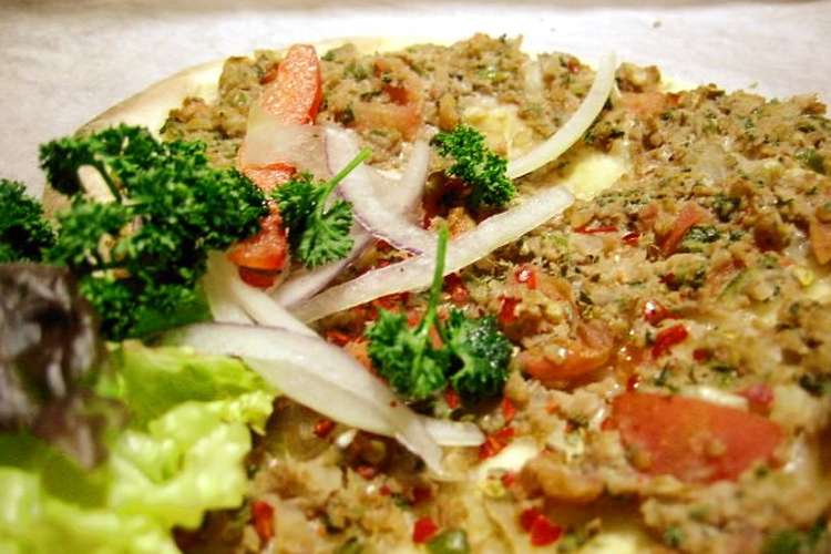 トルコの美味しいラフマジュン レシピ 作り方 By ひらけごま クックパッド
