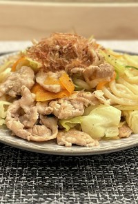 簡単★だし香る焼きうどん