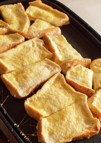 ホットプレート食パン一斤フレンチトースト