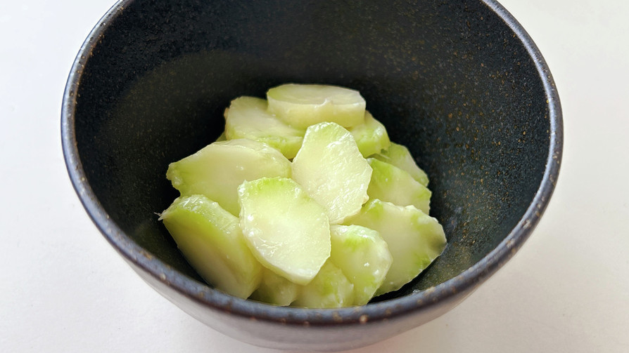 ブロッコリー茎のヨーグルト味噌漬けの画像