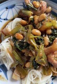 【銅鍋】野菜スープ素麺