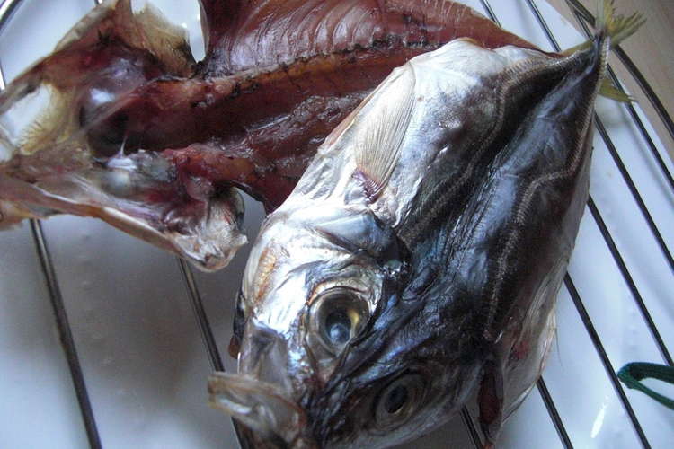 海外で手作り☆　魚の干物