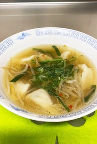 簡単♫水餃子スープ