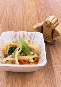 【大崎市】野菜の味噌ドレあえ【学校給食】