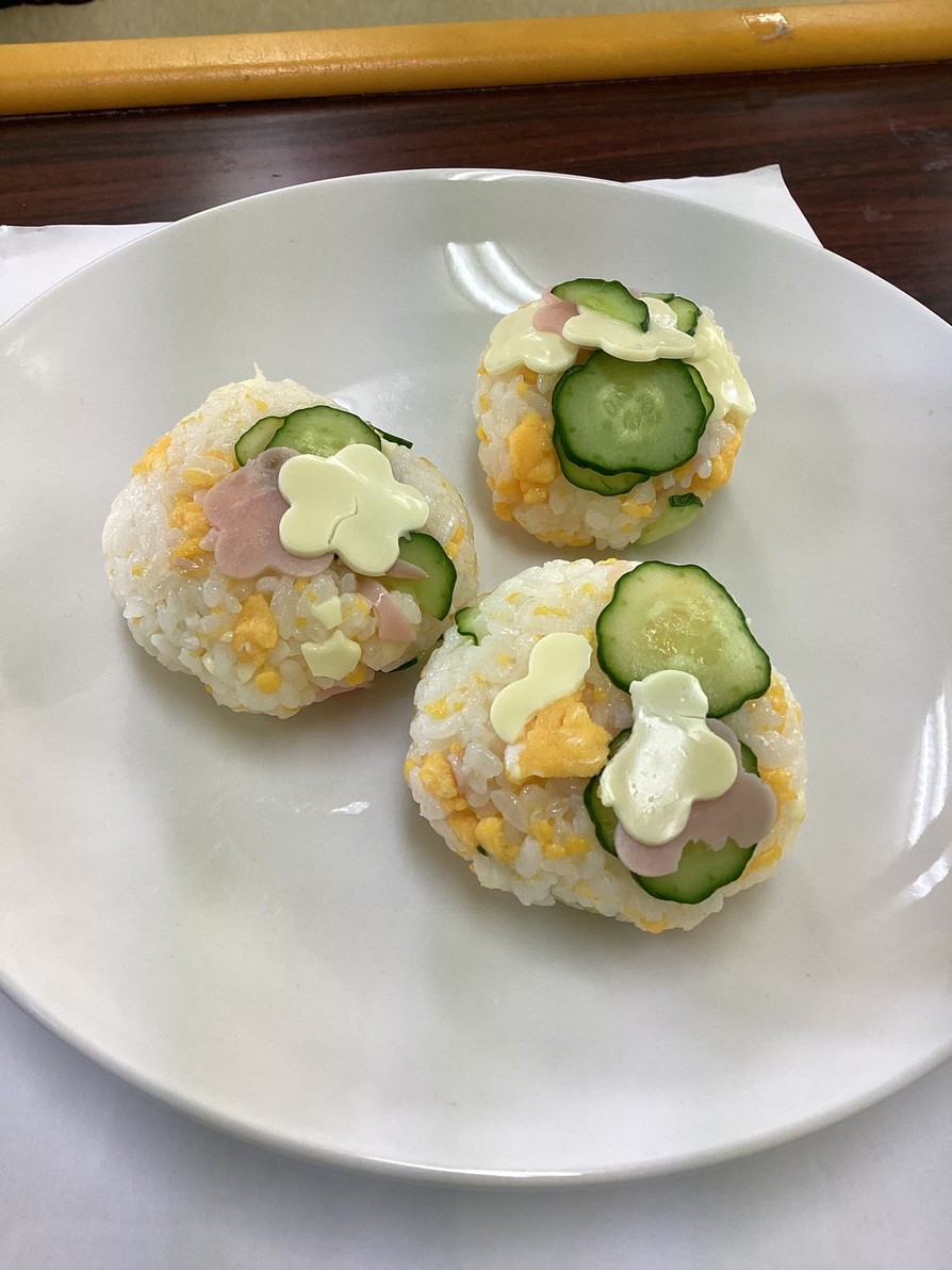 卵の手毬寿司の画像
