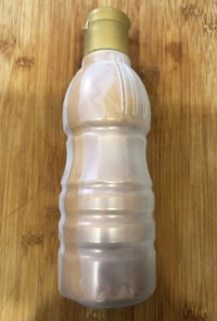 長期保存ボトルの鮮度味噌のボトルに再充填