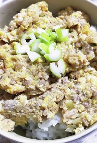 簡単ツナ玉丼