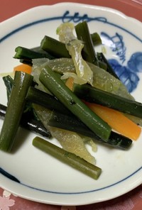 つまみタラの山菜漬け(わらび)