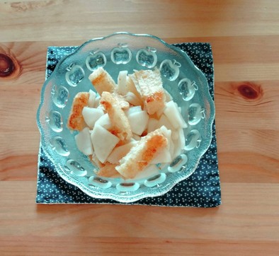 大根とお揚げの生姜醤油の写真