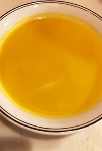 かぼちゃと新玉ねぎのスープ