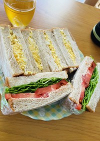 超時短簡単 サンドイッチ ♡