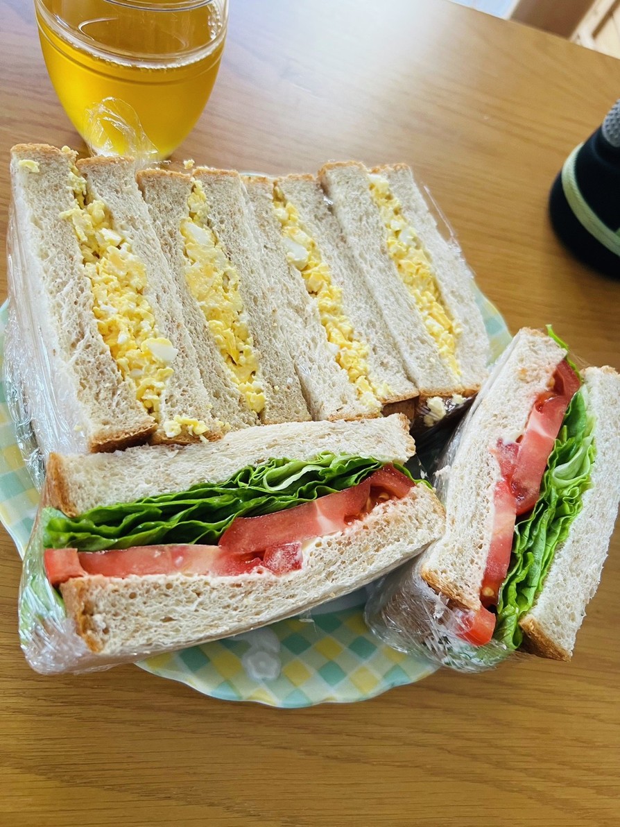 超時短簡単 サンドイッチ ♡の画像