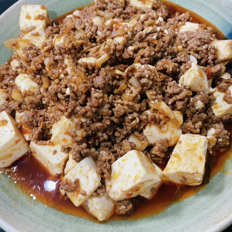 家庭的な麻婆豆腐