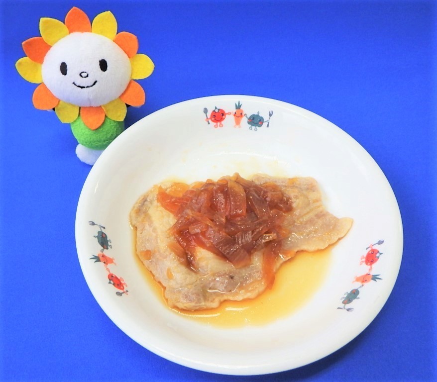 豚肉のしょうが焼き★尾張旭市学校給食の画像