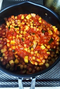 ひよこ豆のトマト煮