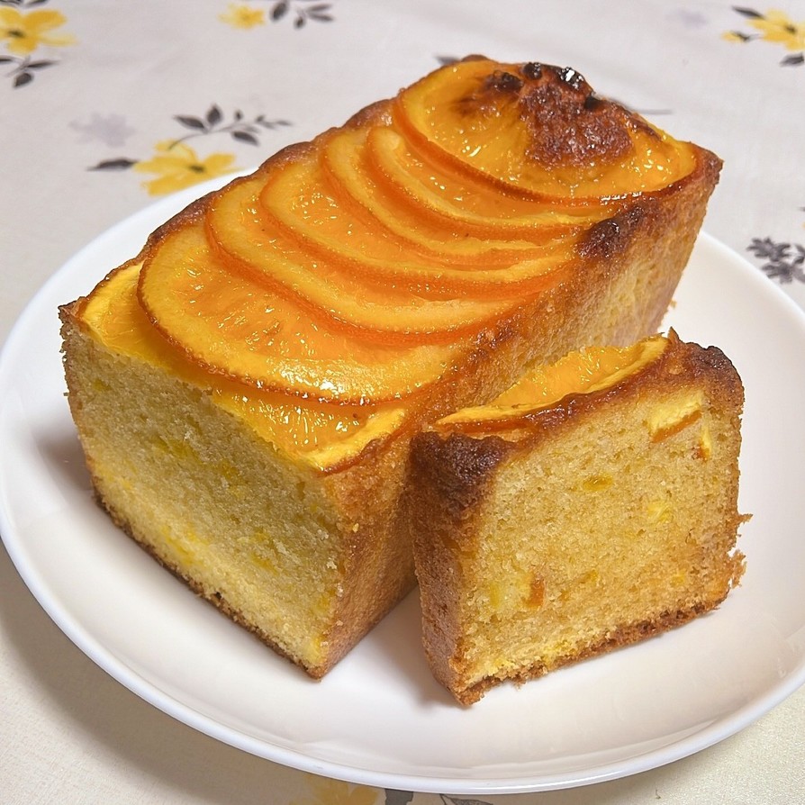 オレンジ パウンドケーキの画像