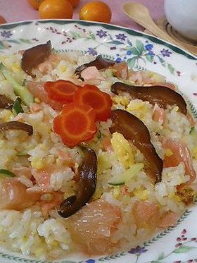 ☆春を感じる鮭チラシ☆