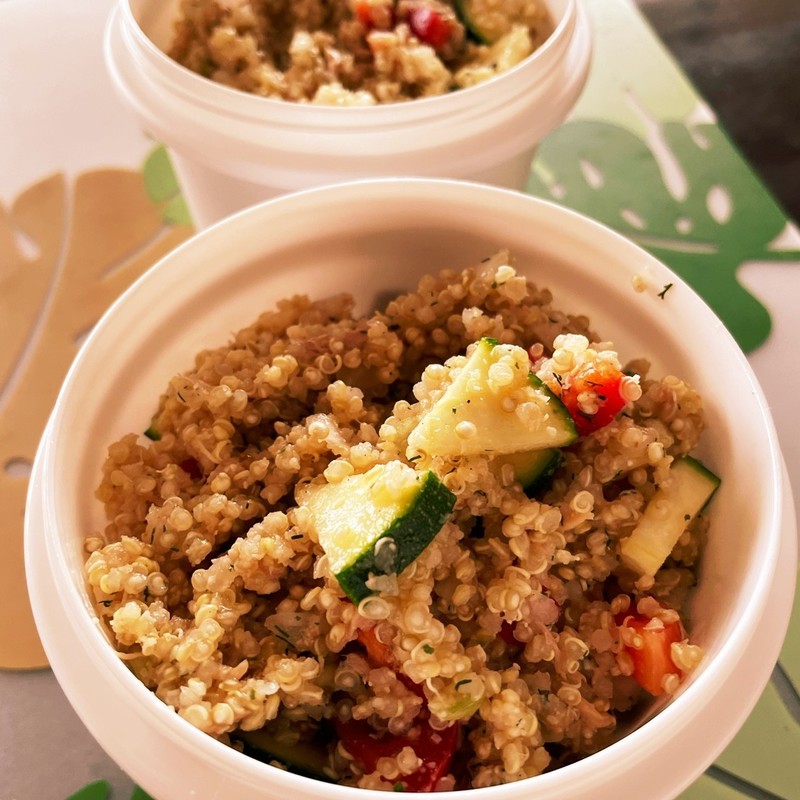 パンプキンスパイスキヌアの朝食クッキーのレシピ