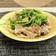 豚肉と豆苗のレモン炒め