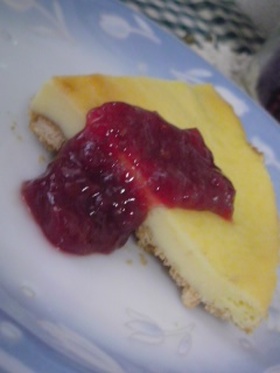 混ぜるだけ!ベイクドチーズケーキ♪