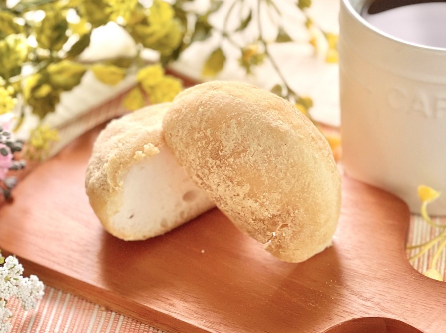 低タンパク/ほんのり甘いきな粉揚げパンの画像