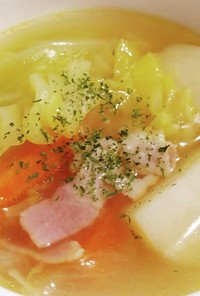 うちの☆野菜コンソメスープ
