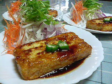 豆腐ステーキの写真