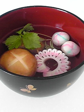 簡単美味 ☆ お祝い行事に彩りおすまし