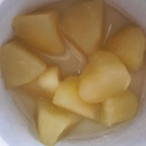りんごのハチミツ檸檬煮