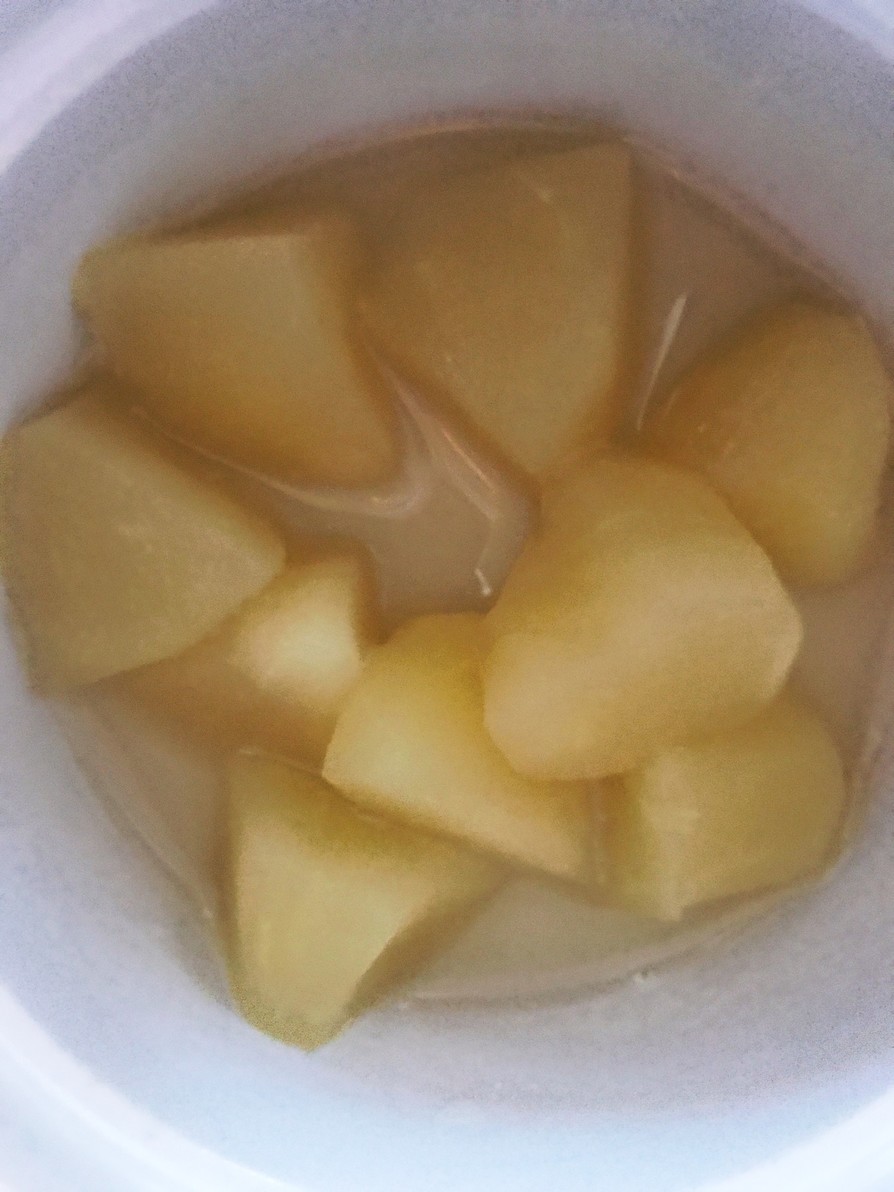 りんごのハチミツ檸檬煮の画像