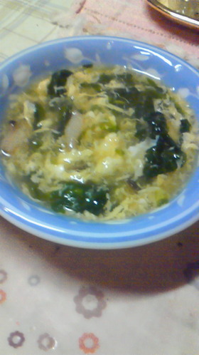 初心者の簡単♪スープ うちの卵スープ