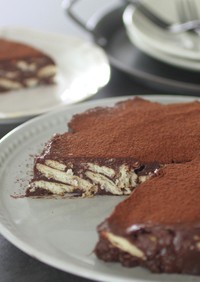 チョコ不使用ギルトフリーな焼かないケーキ