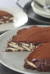 チョコ不使用ギルトフリーな焼かないケーキ
