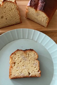 米粉のバナナパウンドケーキ