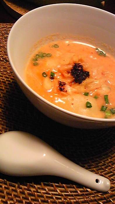 水餃子ＤＥ豆乳キムチスープの写真
