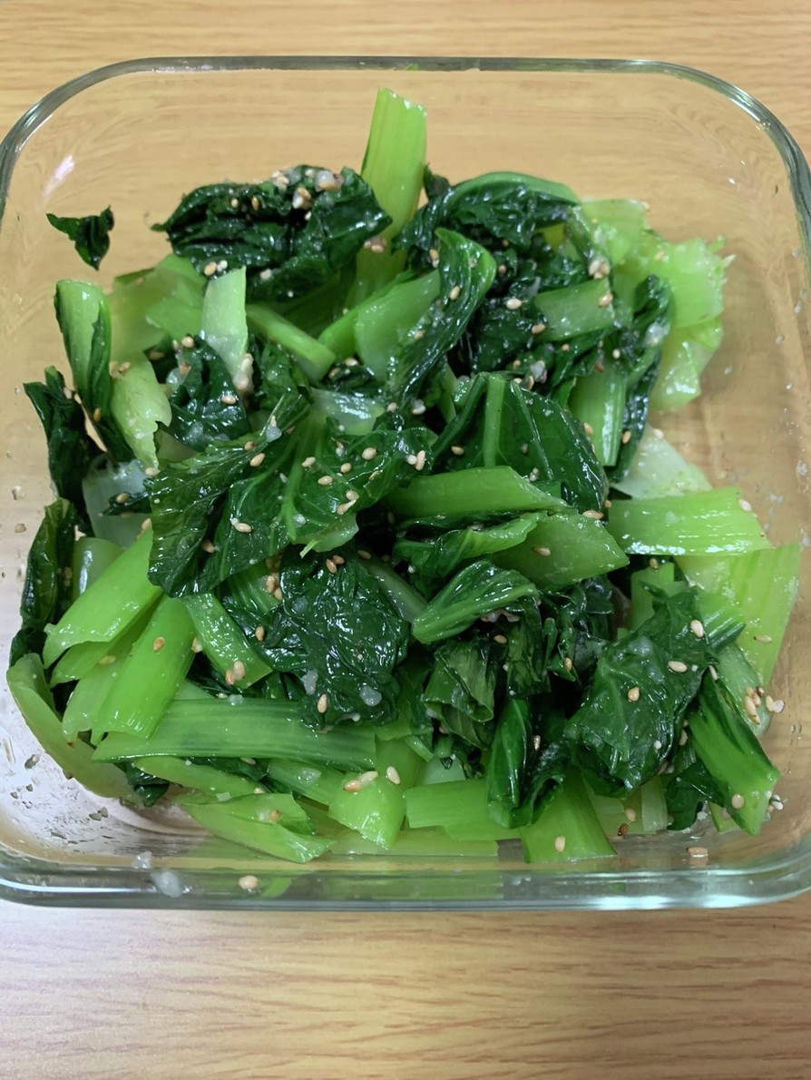 小松菜のナムルの画像