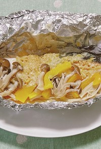 【主菜】鮭の味噌マヨ焼き