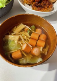 生姜和風スープ