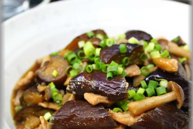 なすと豚肉のさっぱり 甘辛な炒め煮 レシピ 作り方 By Enjoykitchen クックパッド 簡単おいしいみんなのレシピが358万品