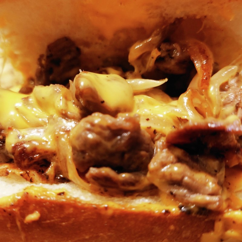 フィラデルフィアチーズステーキのレシピ