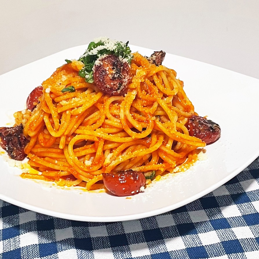 スパゲッティ　トマトソースの画像
