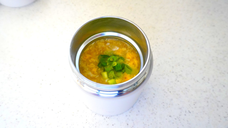とろとろ玉子の水餃子スープの画像