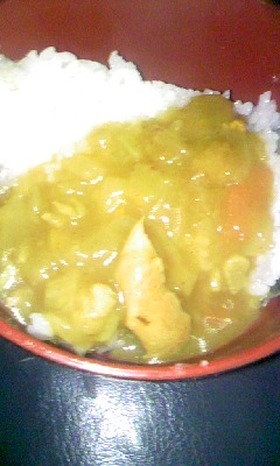バザーの味!!カレー